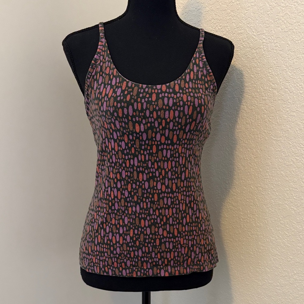 Patagonia Pink and Black Patterned Camisole